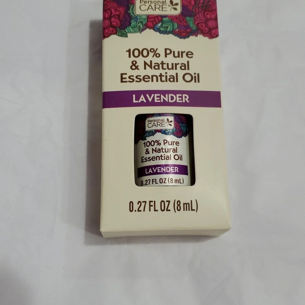 100% pure and natural essential Lavender oil blended‎ with sweet almond oil new